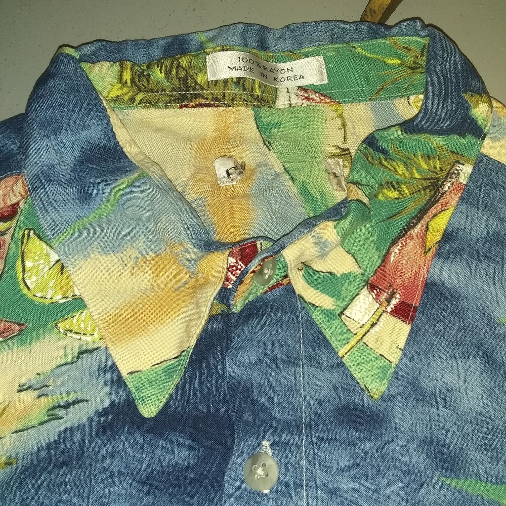 VTG Men's button down casual, XL - Picture 9 of 9